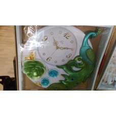 OkaeYa peacock type wall clock